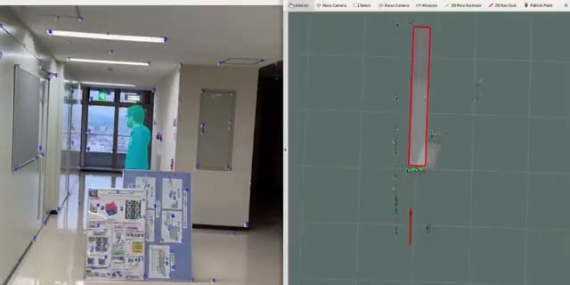 HO3-SLAM occlusion-ordering demo