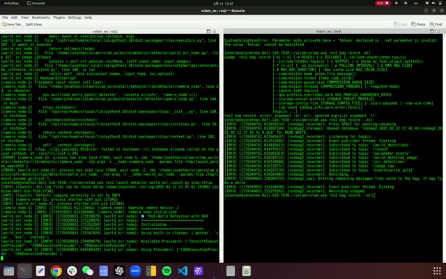 YOLO-World detection with OCR signage reading